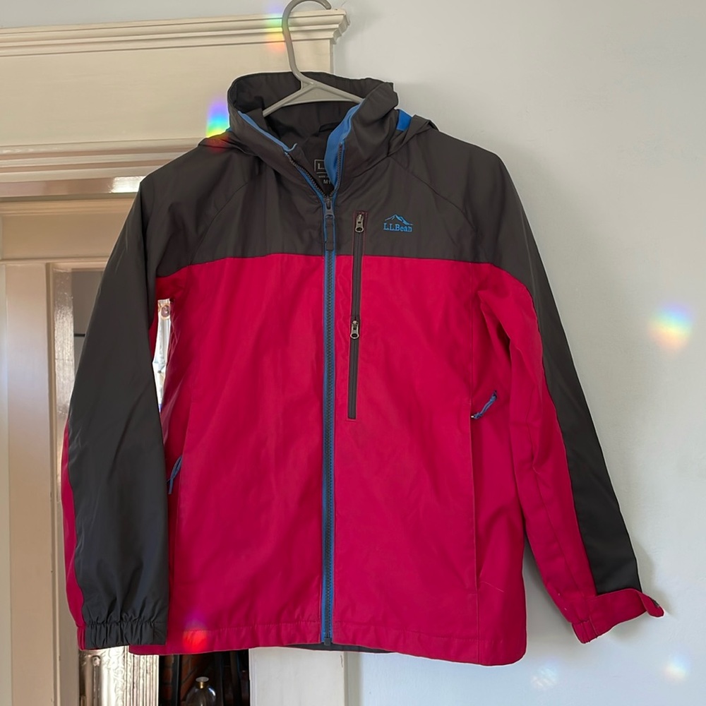 Girls LL Bean shell jacket